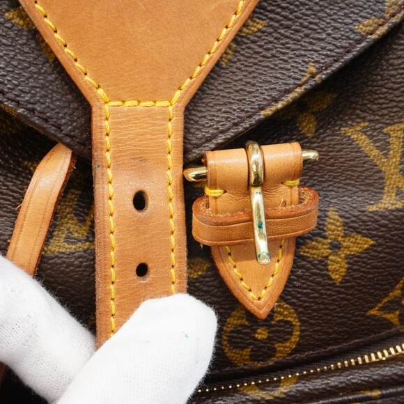 LOUIS VUITTON Authentic Brown Monogram Backpack - Picture 8 of 11